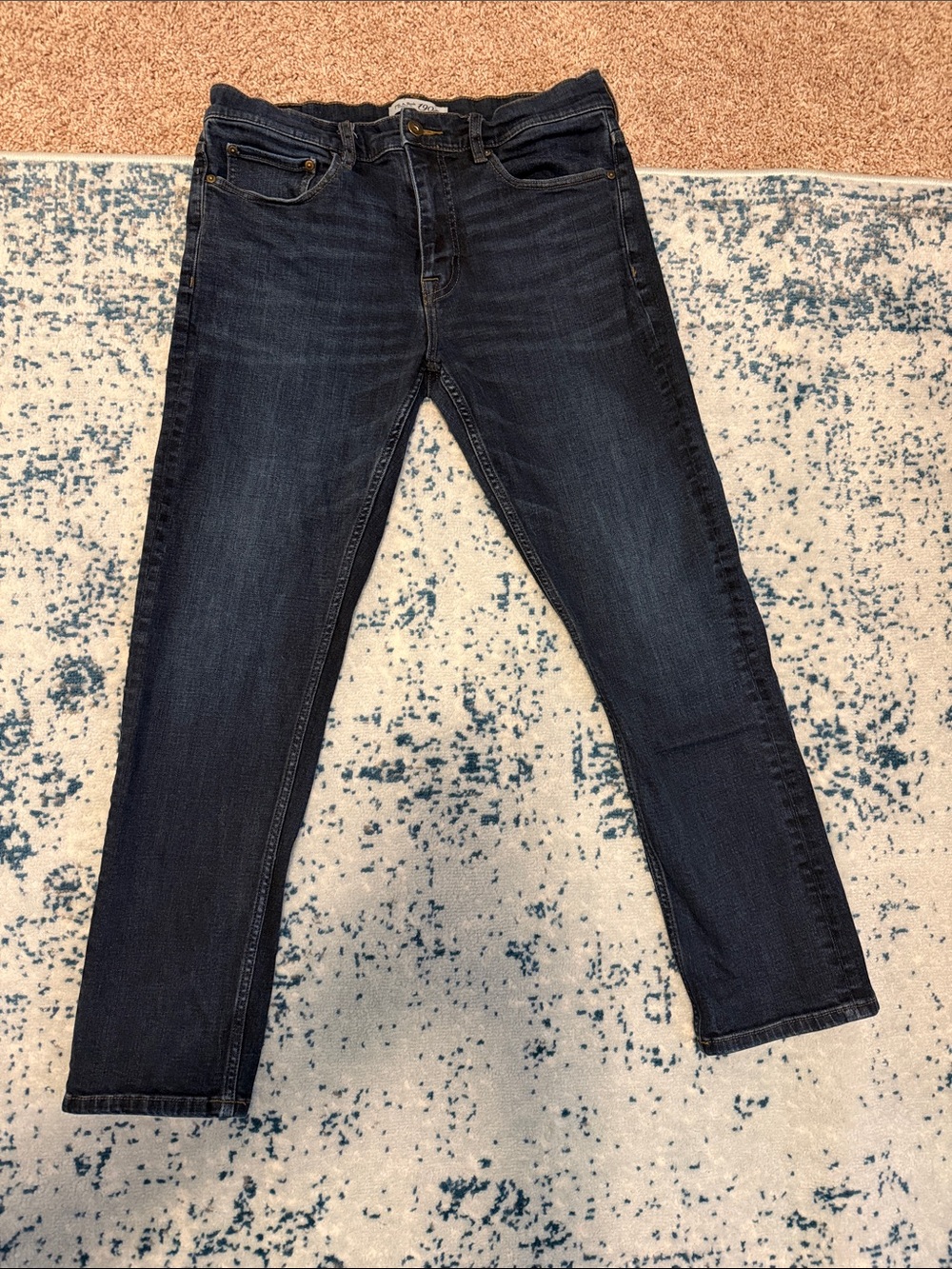 Jos. A. Bank Men's Indigo Slim Straight Jeans